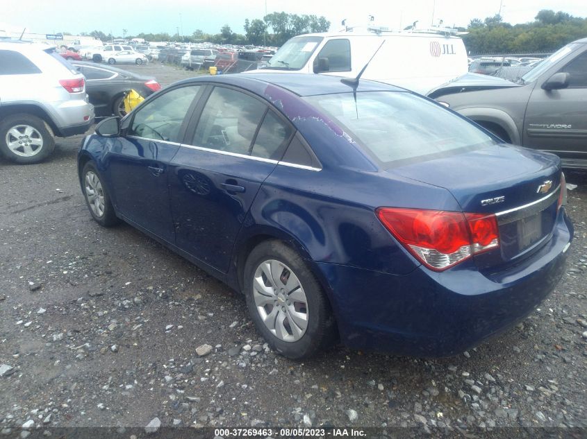 2012 Chevrolet Cruze Ls VIN: 1G1PC5SH1C7292509 Lot: 37269463