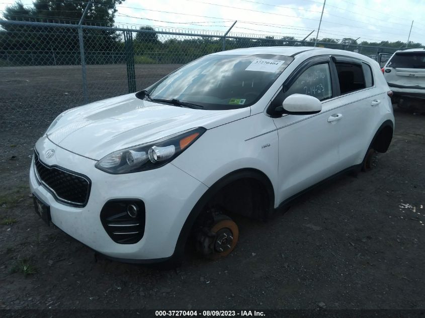 2017 Kia Sportage Lx VIN: KNDPMCAC9H7257528 Lot: 37270404