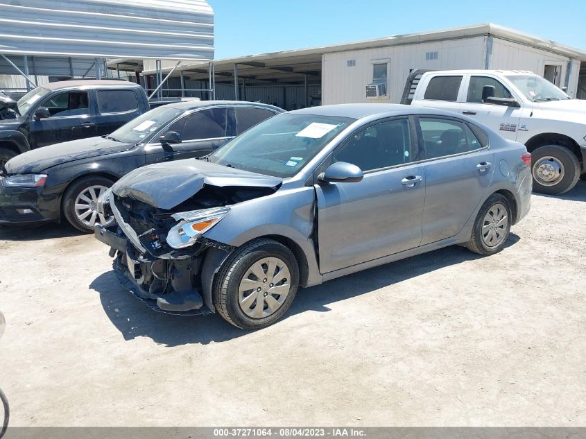 2020 Kia Rio S VIN: 3KPA24AD9LE295280 Lot: 37271064