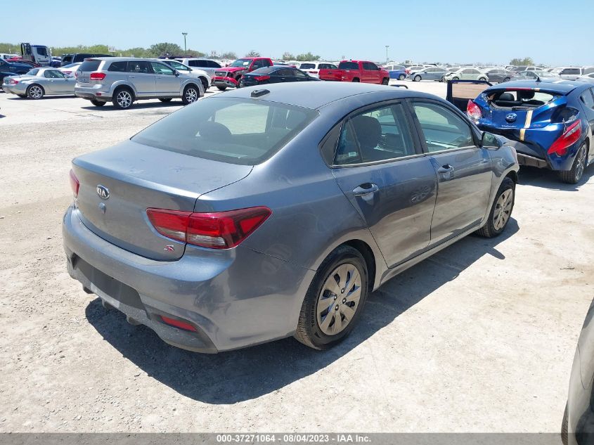 2020 Kia Rio S VIN: 3KPA24AD9LE295280 Lot: 37271064