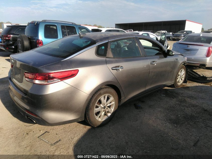 2016 Kia Optima Lx VIN: 5XXGT4L3XGG022146 Lot: 37271422