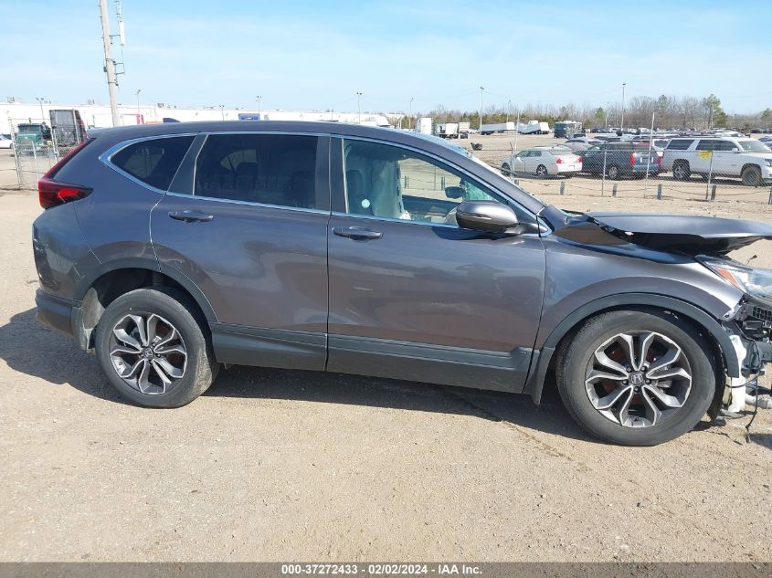 2021 Honda Cr-V 2Wd Ex-L VIN: 2HKRW1H89MH400105 Lot: 37272433