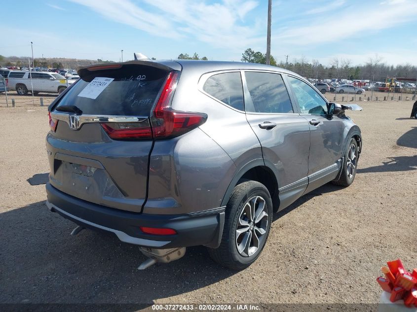 2021 Honda Cr-V 2Wd Ex-L VIN: 2HKRW1H89MH400105 Lot: 37272433