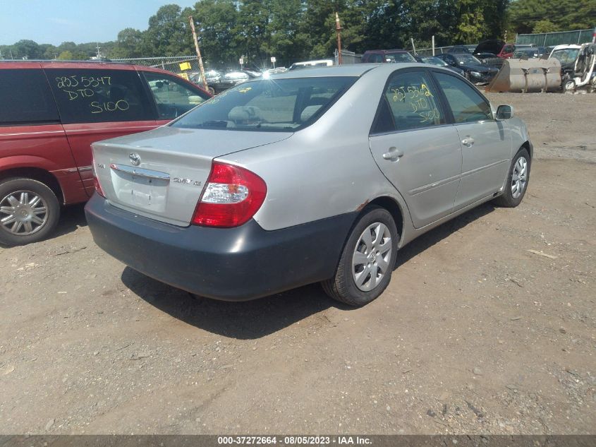 2002 Toyota Camry Xle VIN: 4T1BE30K42U572872 Lot: 37272664