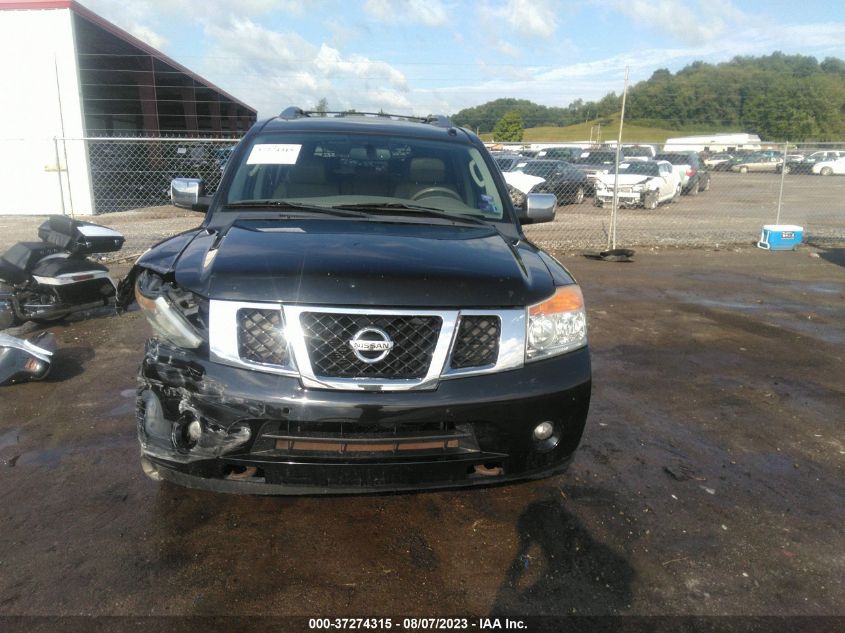 2012 Nissan Armada Platinum VIN: 5N1AA0NC1CN604115 Lot: 37274315