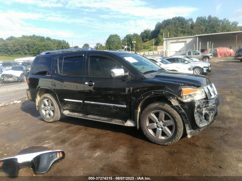 2012 Nissan Armada Platinum VIN: 5N1AA0NC1CN604115 Lot: 37274315