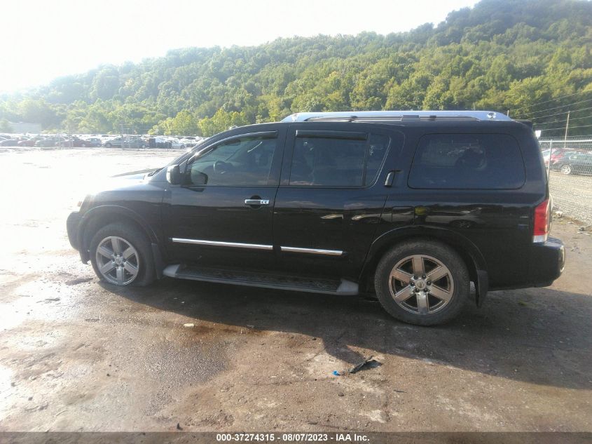 2012 Nissan Armada Platinum VIN: 5N1AA0NC1CN604115 Lot: 37274315