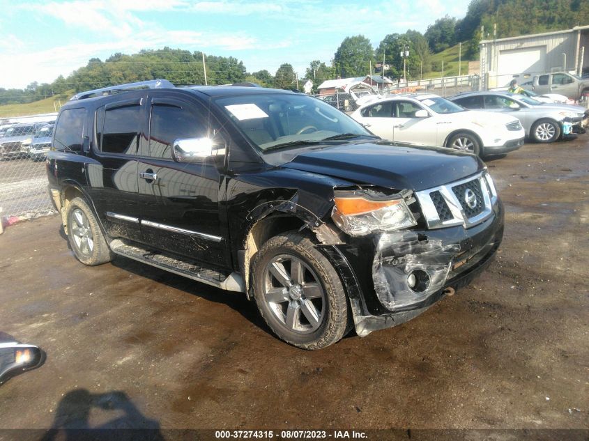 2012 Nissan Armada Platinum VIN: 5N1AA0NC1CN604115 Lot: 37274315