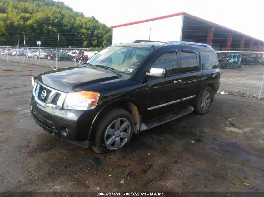 2012 Nissan Armada Platinum VIN: 5N1AA0NC1CN604115 Lot: 37274315