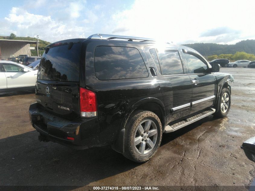 2012 Nissan Armada Platinum VIN: 5N1AA0NC1CN604115 Lot: 37274315