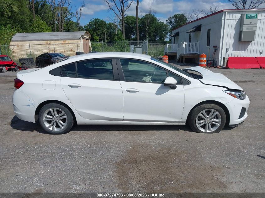 2019 Chevrolet Cruze Ls VIN: 1G1BC5SM7K7153099 Lot: 37274793