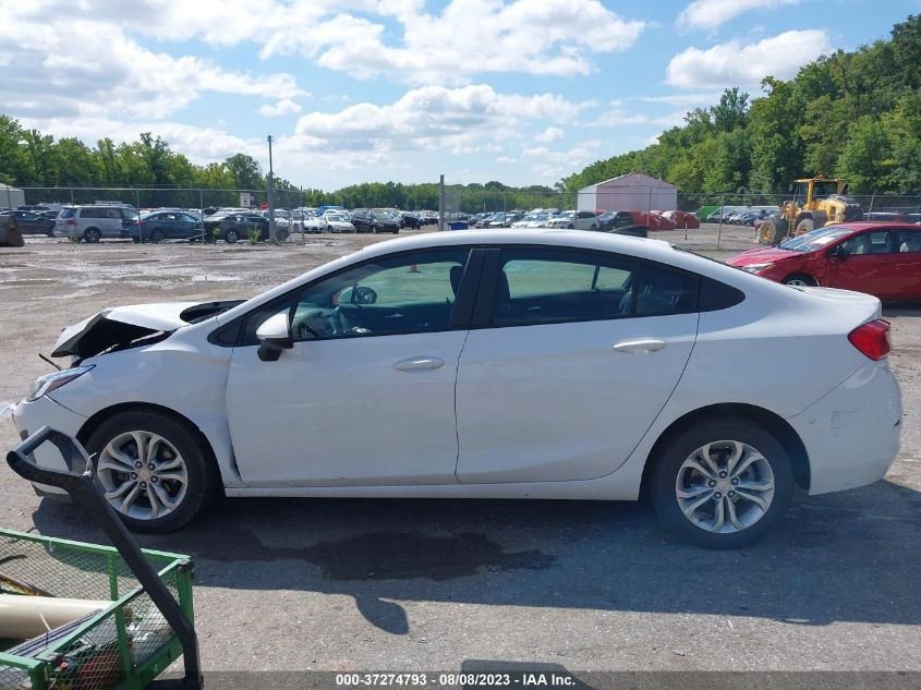 2019 Chevrolet Cruze Ls VIN: 1G1BC5SM7K7153099 Lot: 37274793