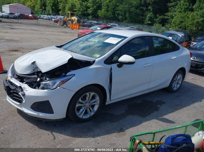 2019 Chevrolet Cruze Ls VIN: 1G1BC5SM7K7153099 Lot: 37274793