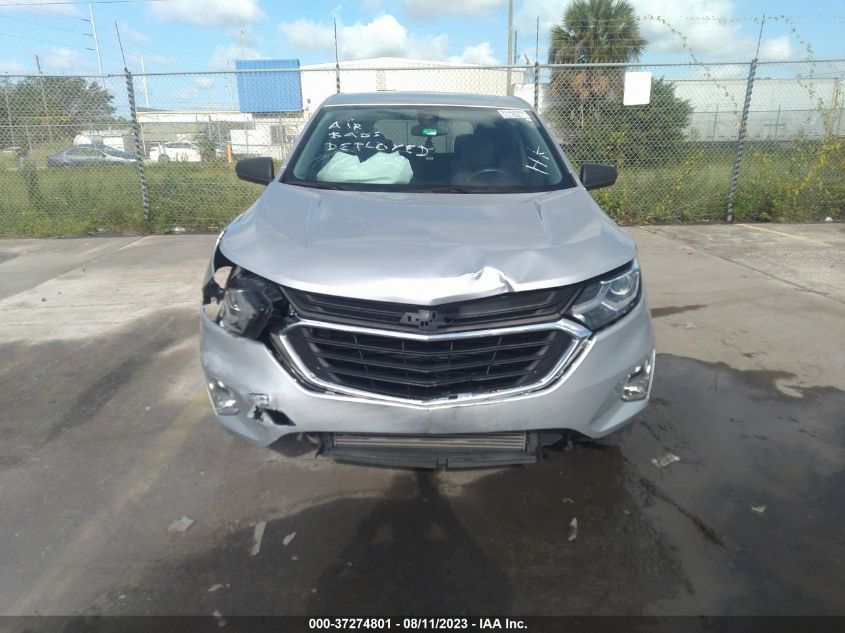 2020 Chevrolet Equinox Fwd Ls VIN: 3GNAXHEV1LS589213 Lot: 40295827