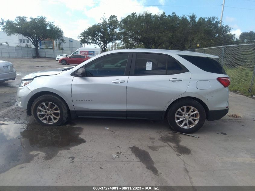 2020 Chevrolet Equinox Fwd Ls VIN: 3GNAXHEV1LS589213 Lot: 40295827