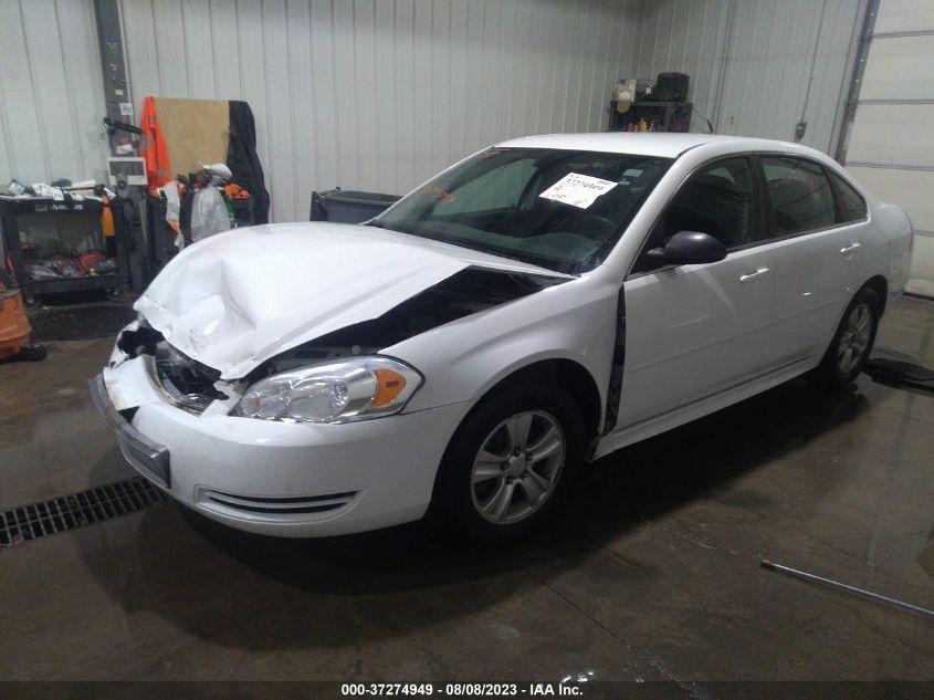 2012 Chevrolet Impala Ls VIN: 2G1WF5E34C1266034 Lot: 37274949