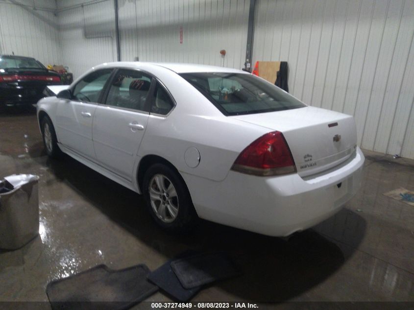 2012 Chevrolet Impala Ls VIN: 2G1WF5E34C1266034 Lot: 37274949