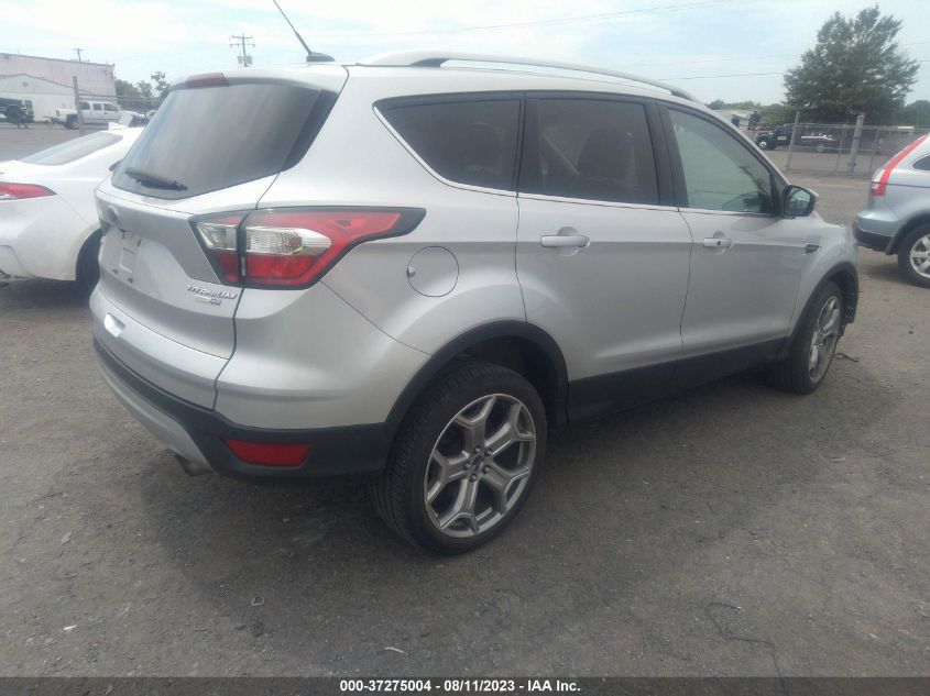 2017 Ford Escape Titanium VIN: 1FMCU9J93HUA10458 Lot: 37275004