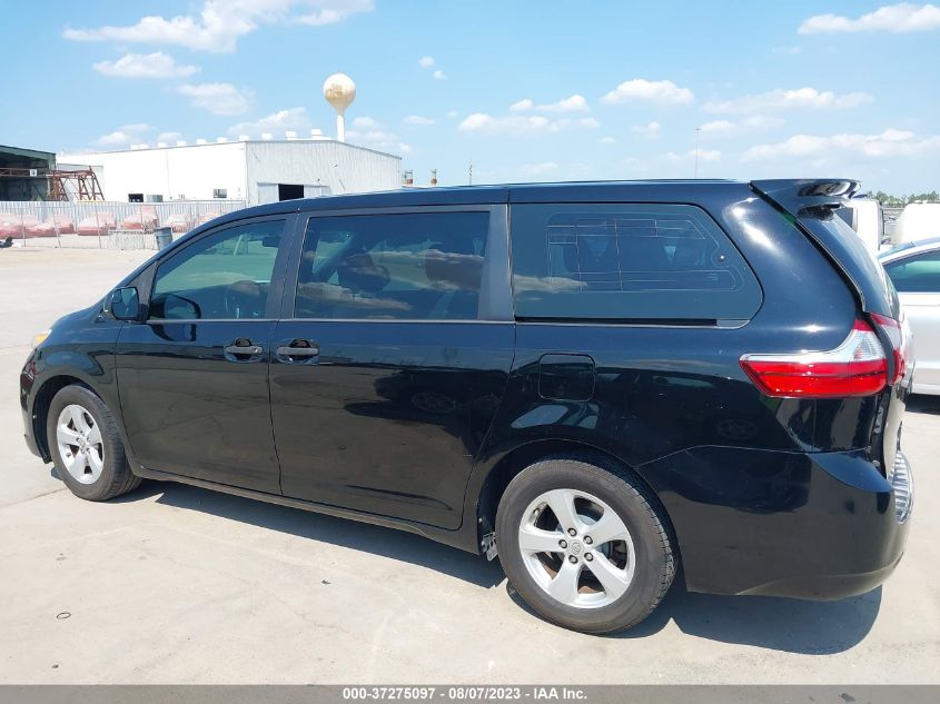 2015 Toyota Sienna L VIN: 5TDZK3DC6FS550641 Lot: 37275097