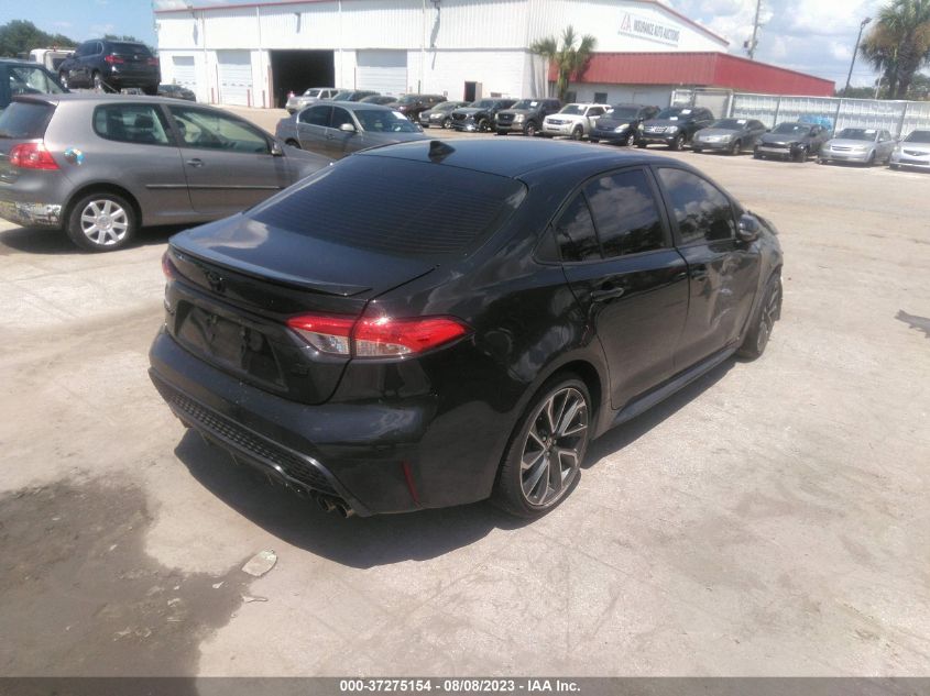 2022 Toyota Corolla Se VIN: JTDP4MCE2NJ095261 Lot: 37275154