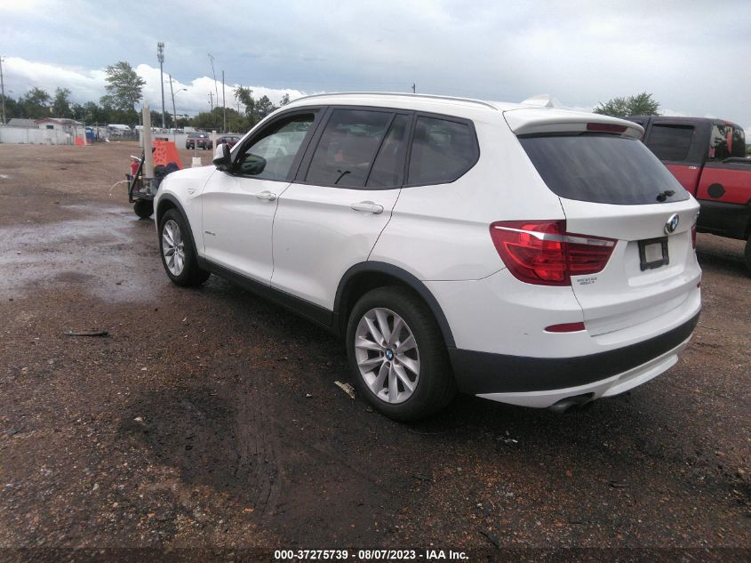 2013 BMW X3 xDrive28I VIN: 5UXWX9C54D0A26058 Lot: 37275739