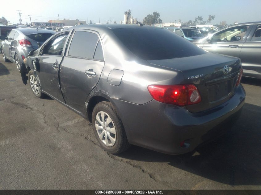 2009 Toyota Corolla VIN: JTDBL40E399081605 Lot: 37276833