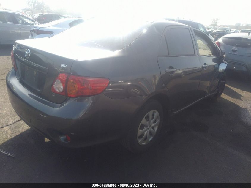 2009 Toyota Corolla VIN: JTDBL40E399081605 Lot: 37276833