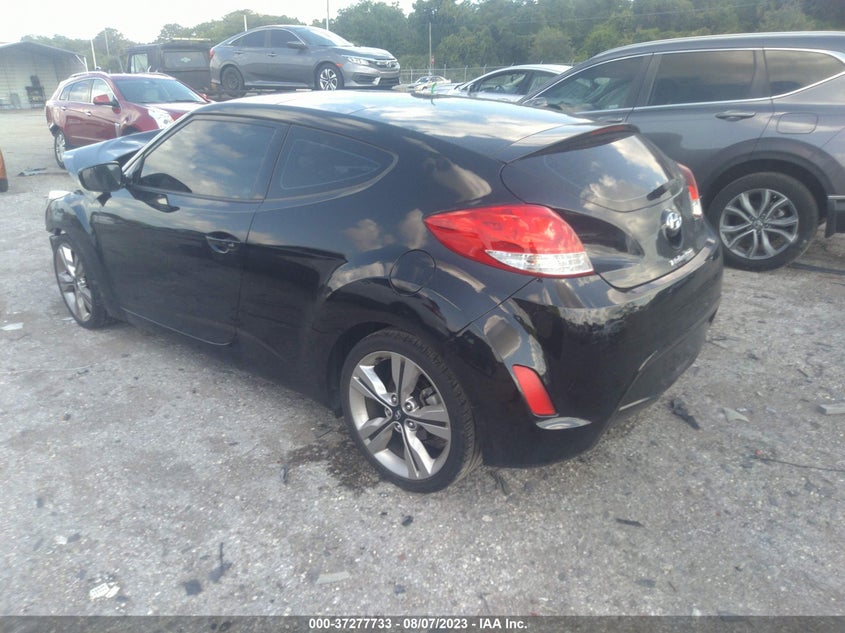 2017 Hyundai Veloster Value Edition VIN: KMHTC6AD9HU323407 Lot: 37277733