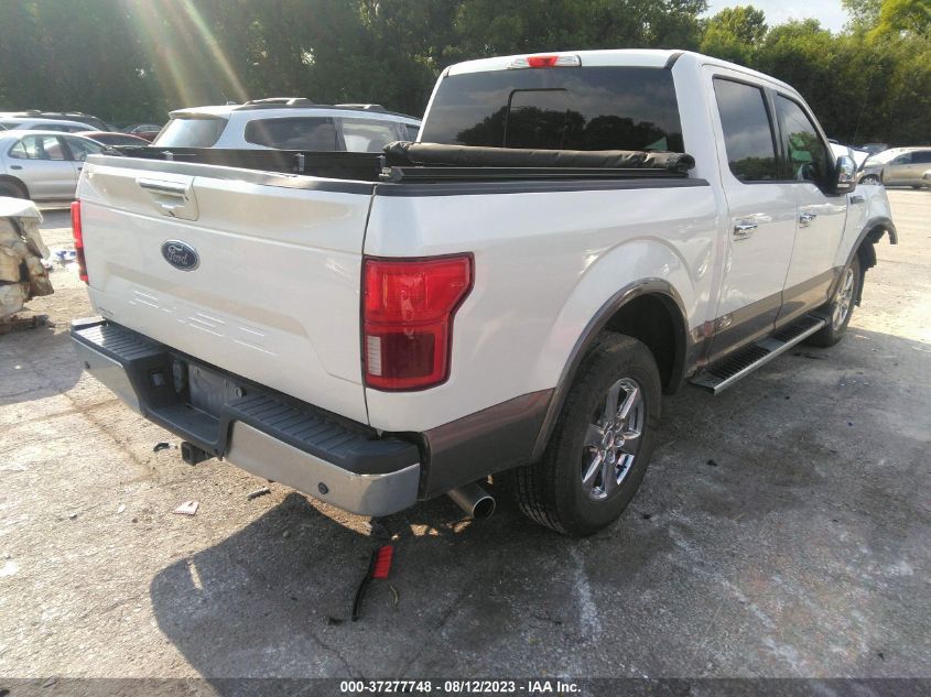 2018 Ford F-150 Lariat VIN: 1FTEW1C57JFC39304 Lot: 37277748