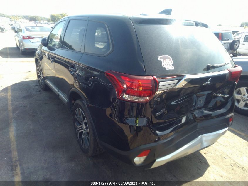 2018 Mitsubishi Outlander Es VIN: JA4AZ2A31JZ008601 Lot: 37277974