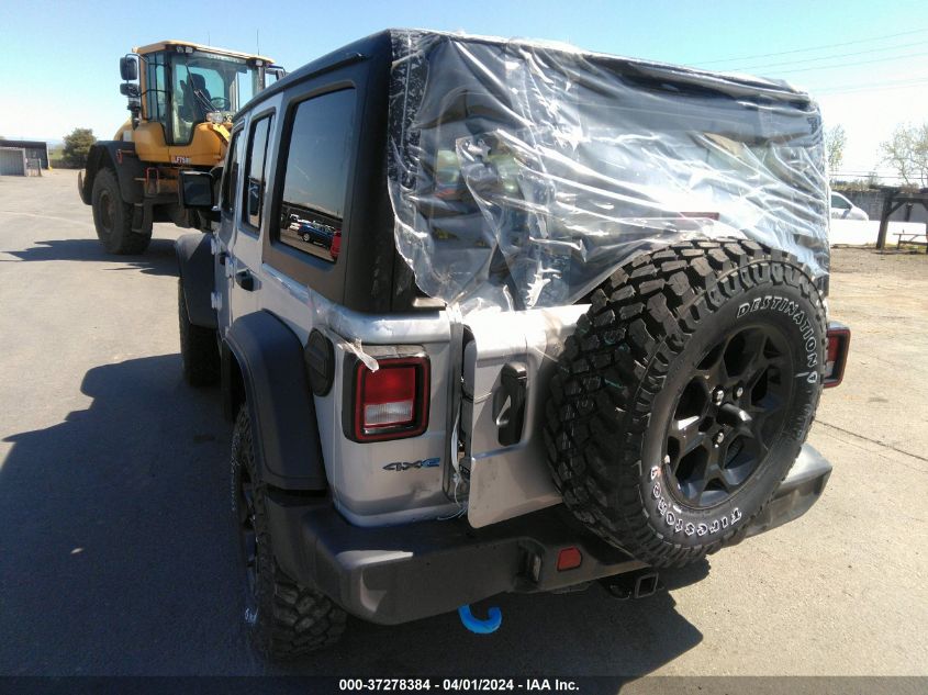 2023 Jeep Wrangler 4Xe 4X4 VIN: 1C4JJXN67PW629026 Lot: 37278384