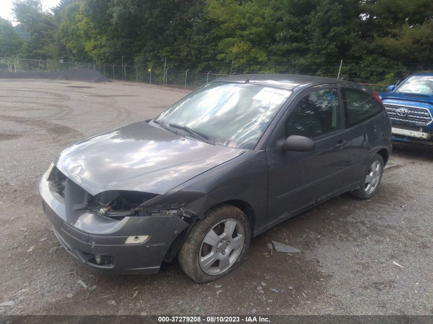 2005 Ford Focus Zx3 VIN: 3FAFP31N75R145454 Lot: 37279208