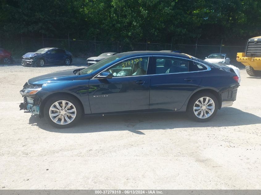 2019 Chevrolet Malibu Lt VIN: 1G1ZD5ST0KF187927 Lot: 37279318