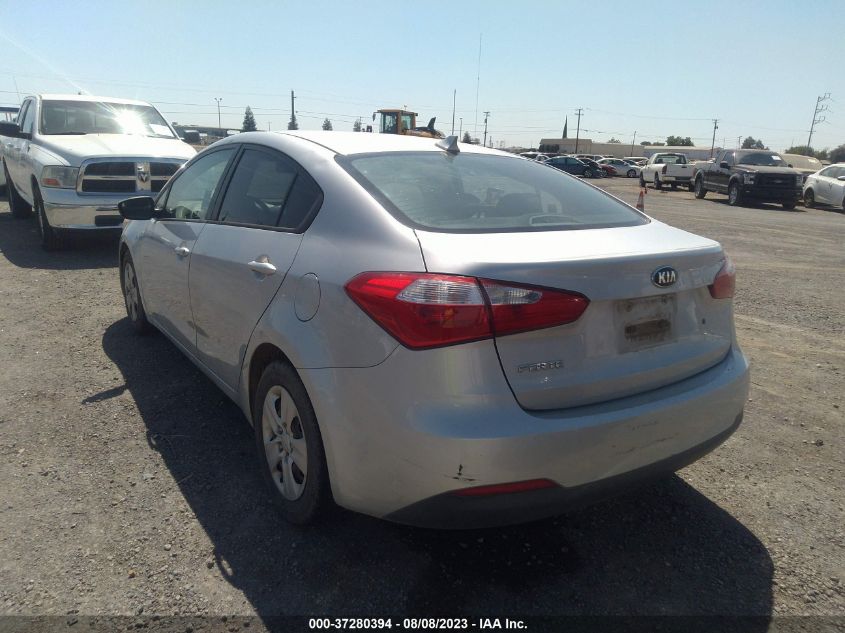 2015 Kia Forte Lx VIN: KNAFK4A65F5339313 Lot: 37280394