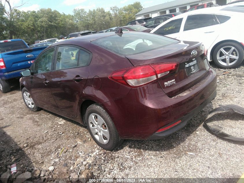 2018 Kia Forte Lx VIN: 3KPFK4A72JE179271 Lot: 37280696