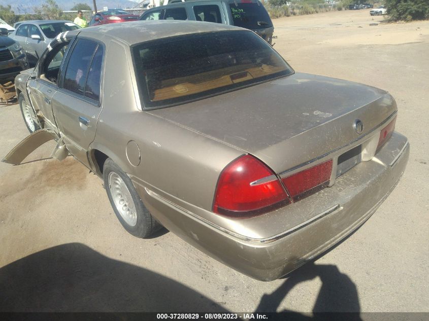 2000 Mercury Grand Marquis Ls VIN: 2MEFM75W1YX628519 Lot: 37280829