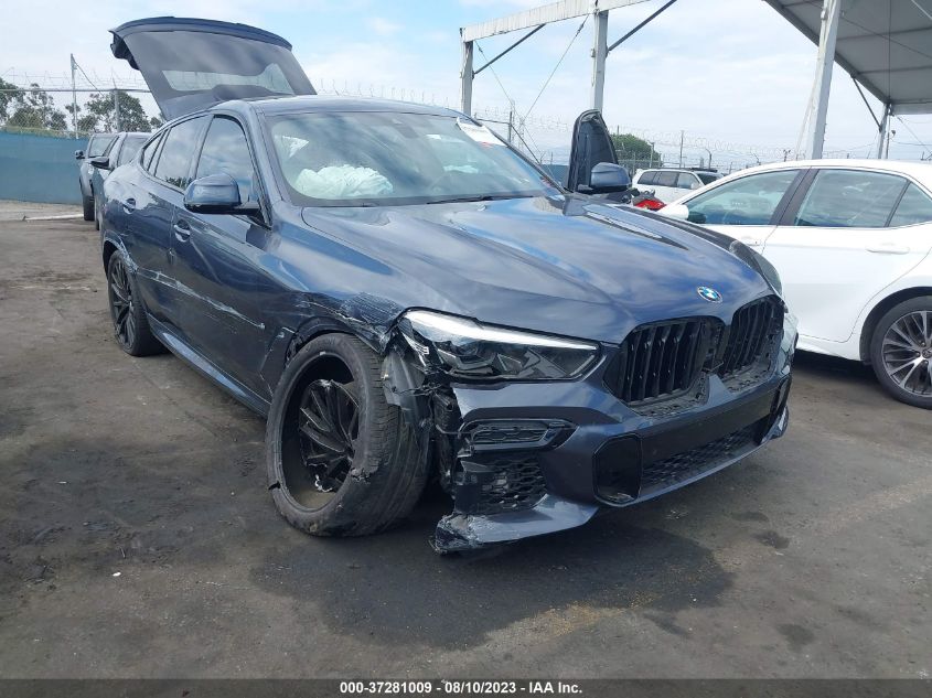 VIN 5UXCY6C03N9J45667 2022 BMW X6, Xdrive40I no.6