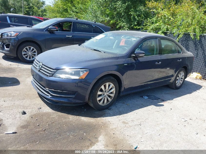 1VWAT7A32FC058354 2015 VOLKSWAGEN PASSAT - Image 2