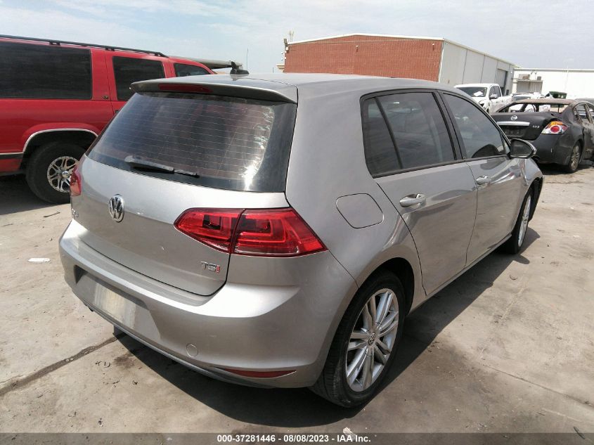 3VW217AU0GM032385 2016 Volkswagen Golf Tsi Se