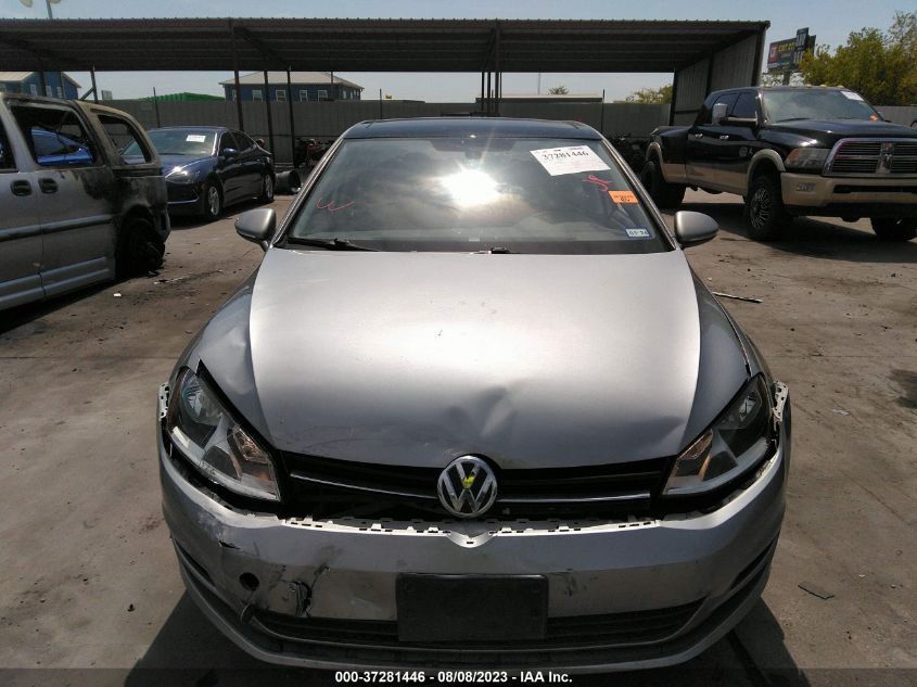 3VW217AU0GM032385 2016 Volkswagen Golf Tsi Se