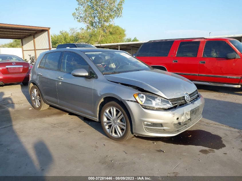 3VW217AU0GM032385 2016 Volkswagen Golf Tsi Se