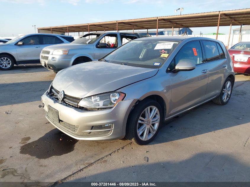 2016 Volkswagen Golf Tsi Se VIN: 3VW217AU0GM032385 Lot: 37281446