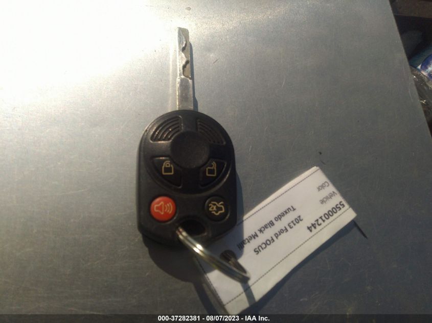 2013 Ford Focus Se VIN: 1FADP3F25DL180545 Lot: 37282381