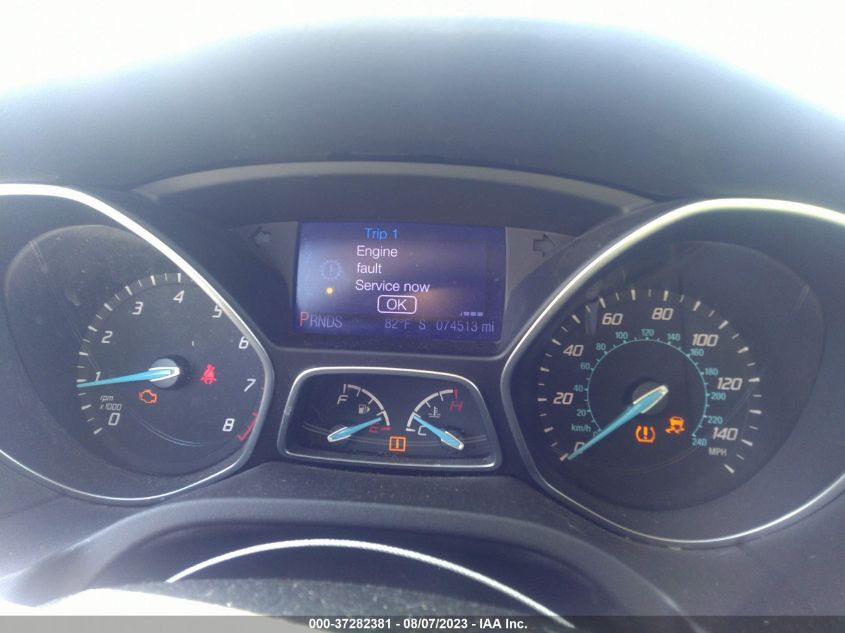 2013 Ford Focus Se VIN: 1FADP3F25DL180545 Lot: 37282381