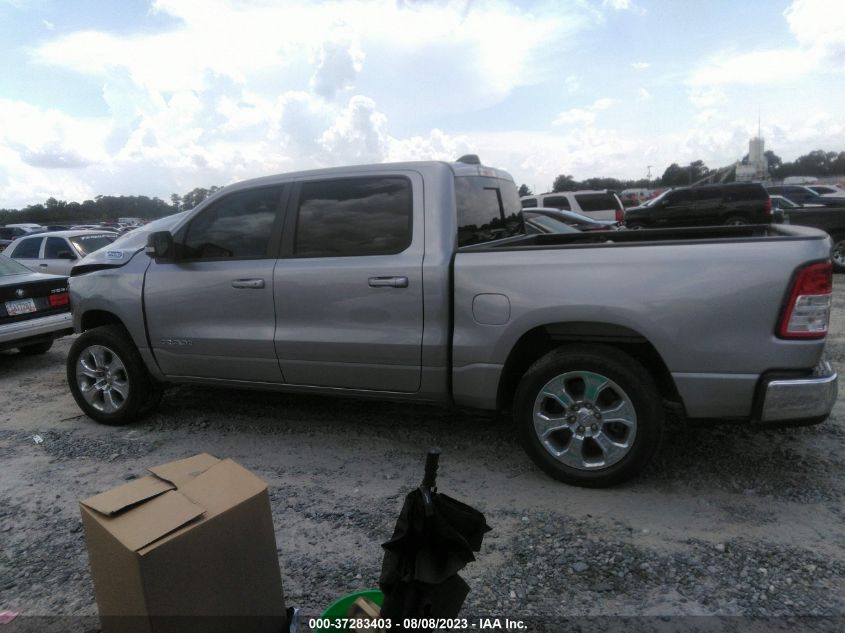 2021 Ram 1500 Big Horn VIN: 1C6SRFFT1MN733838 Lot: 37283403