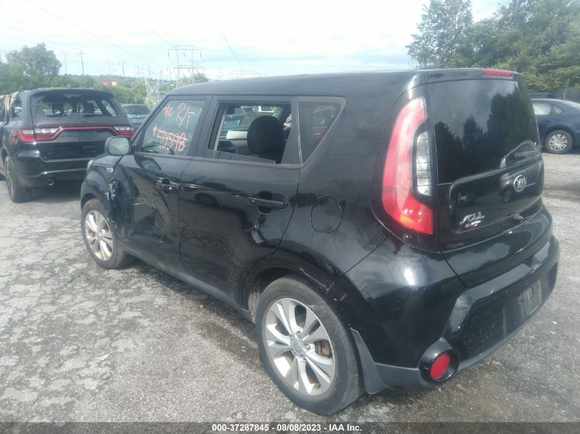 2016 Kia Soul + VIN: KNDJP3A57G7374294 Lot: 37287845