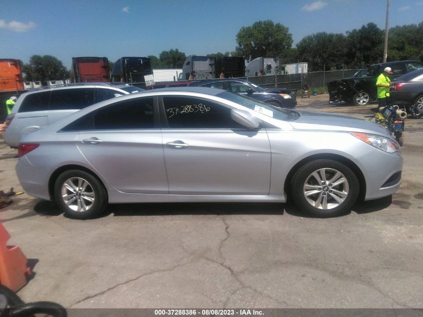 2014 Hyundai Sonata Gls VIN: 5NPEB4AC3EH910364 Lot: 37288386