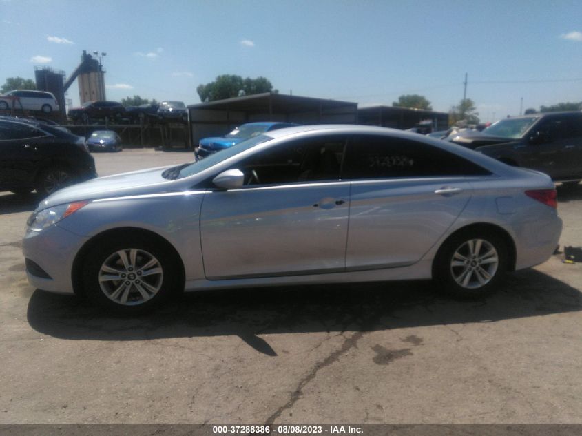 2014 Hyundai Sonata Gls VIN: 5NPEB4AC3EH910364 Lot: 37288386