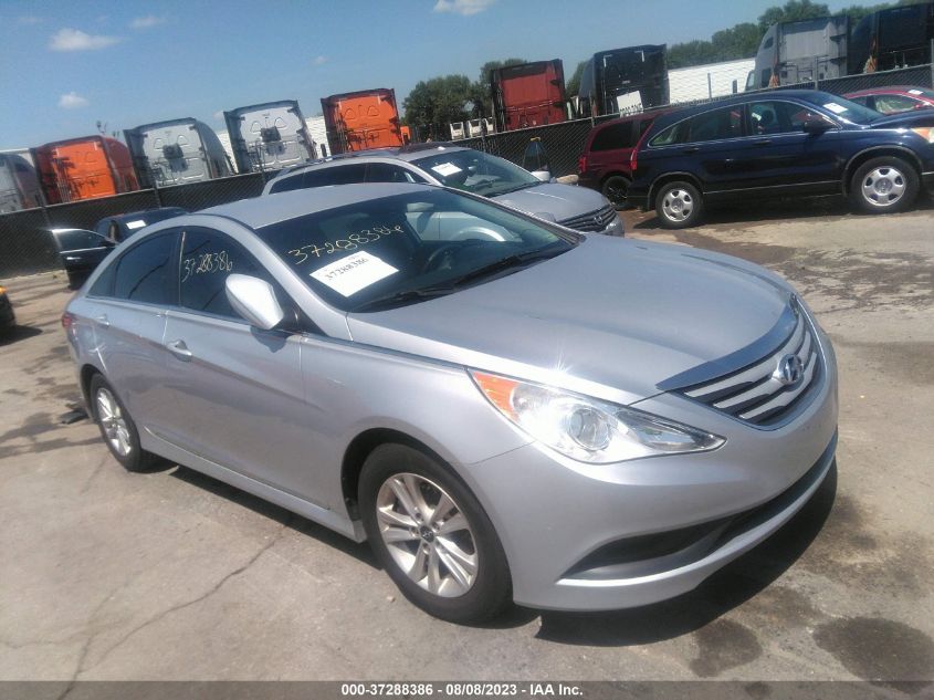 2014 Hyundai Sonata Gls VIN: 5NPEB4AC3EH910364 Lot: 37288386