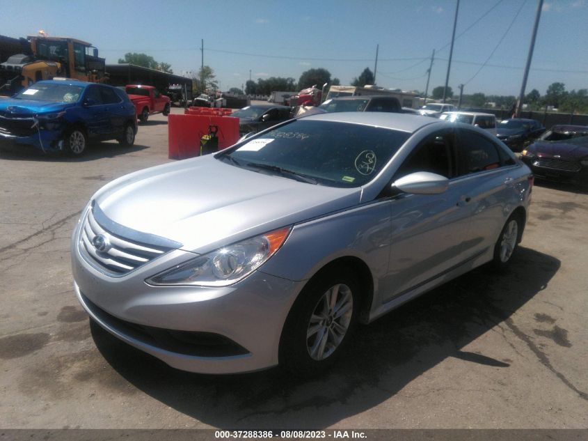 2014 Hyundai Sonata Gls VIN: 5NPEB4AC3EH910364 Lot: 37288386